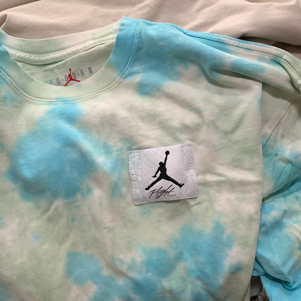 Jordan tie dye shirt